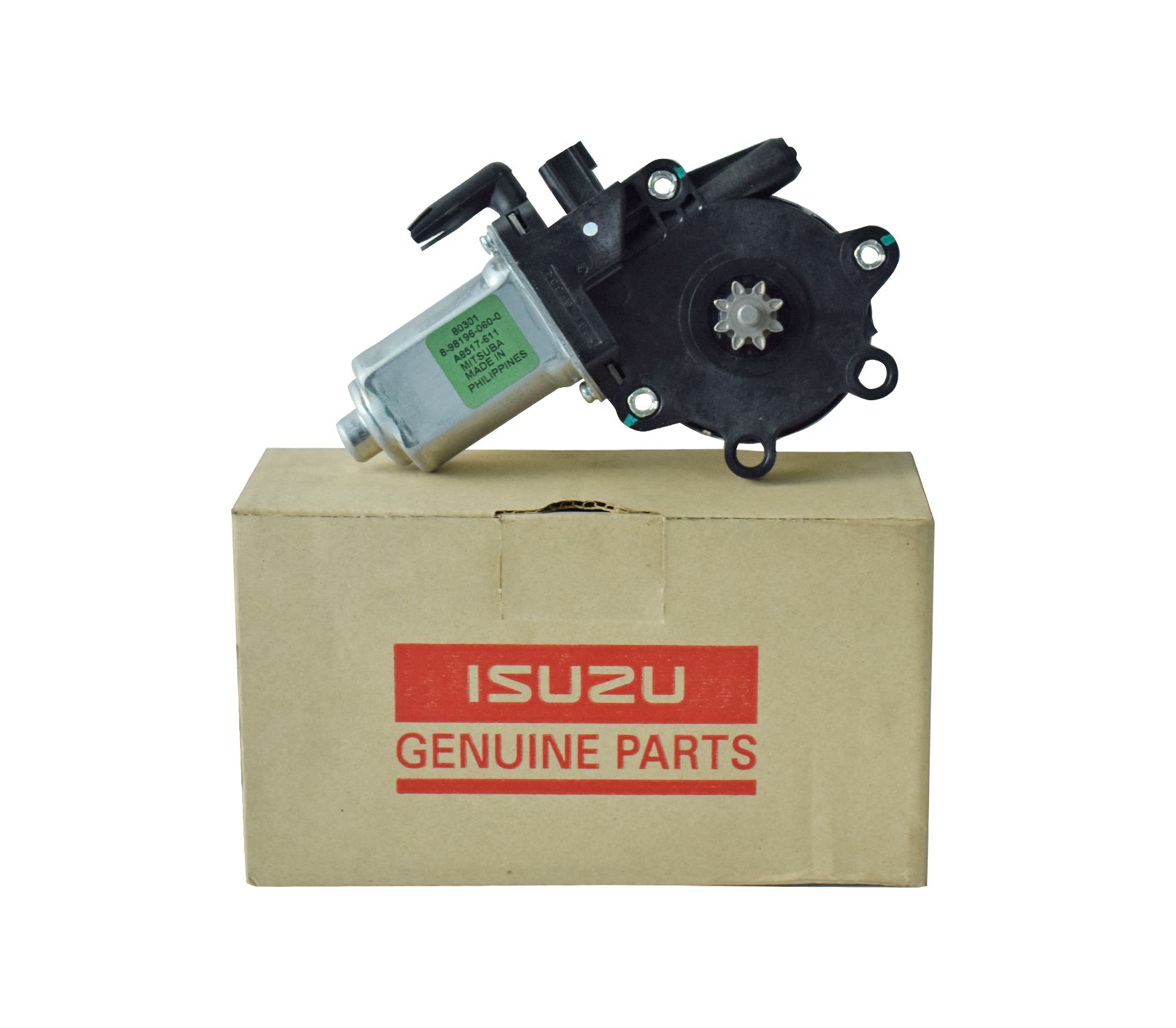Isuzu D-Max Power Window Regulator Motor Left Side Genuine Isuzu (IS) OEM Part No. 8-98196060-0 ( )