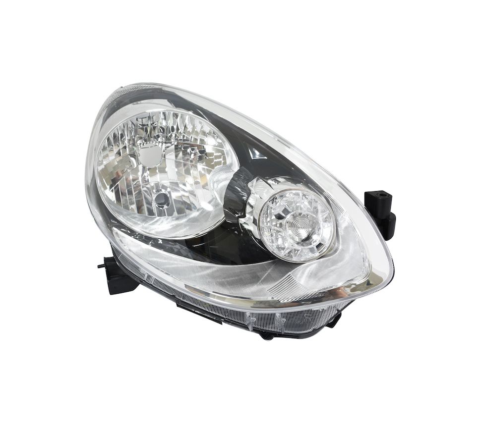 Headlight MARCH Year 14-22 Genuine Nissan (ECO) Housing (Left/Right) Black Trim (Left;26065-3HM0A) (Right;26015-3HM0A) ( )