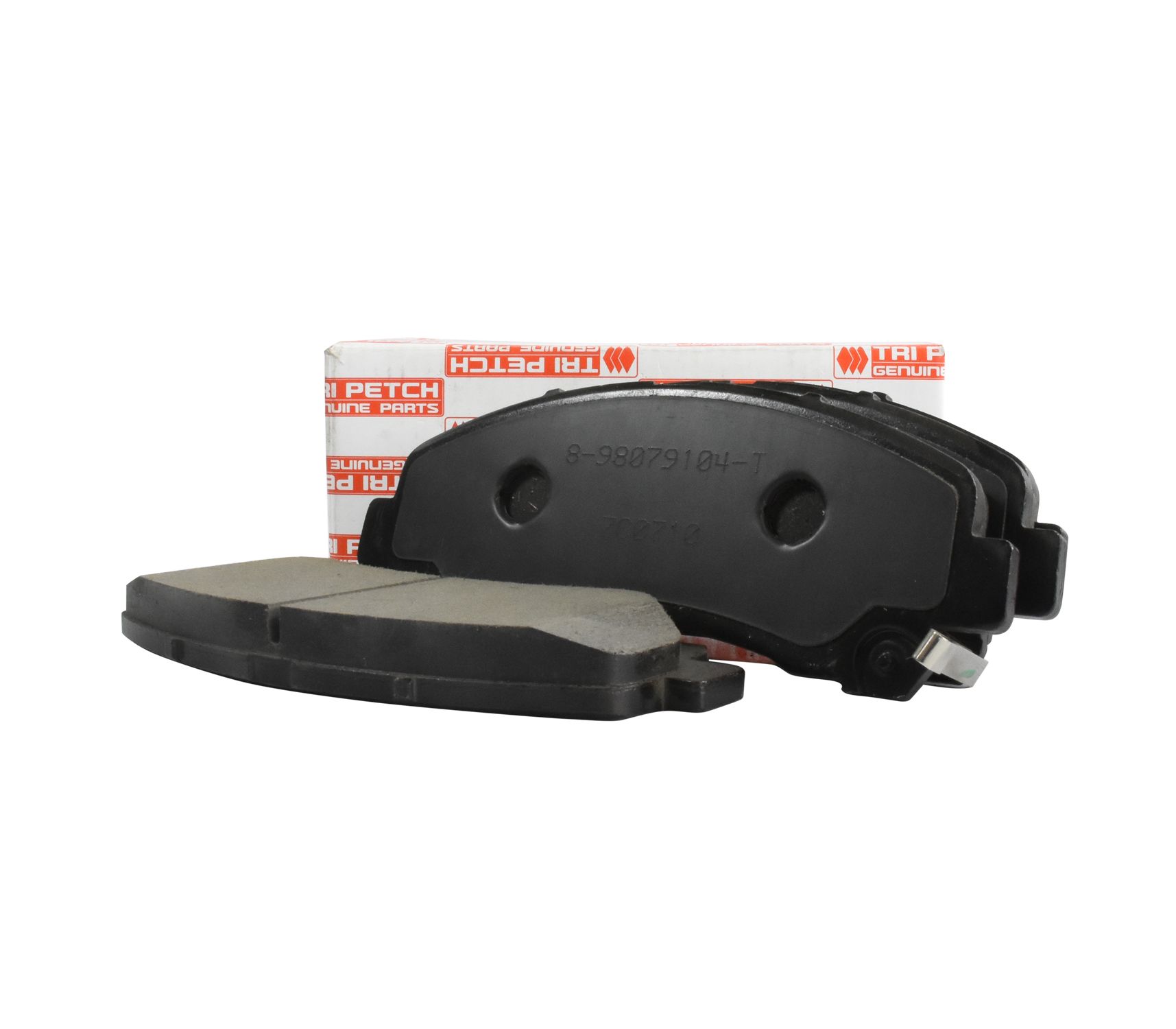 Isuzu D-Max 2007–2011 Front Disc Brake Pads Genuine Isuzu (Tri Petch) OEM Part No. 8-98079104-T (Price per 1 Set)